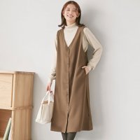 Viola e Viola/前ボタンＶネックジャンパースカート/507160350