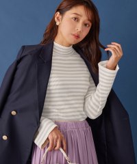 Alotta/アロッタ Alotta フレアー袖ボーダーニットトップス/507160544