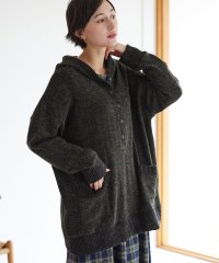 Viola e Viola/ヴィオラ エ ヴィオラ Viola e Viola ニット嫌いにオススメ！裏起毛ニットソーパーカーチュニック/507160596
