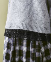 Viola e Viola/ヴィオラ エ ヴィオラ Viola e Viola あったか綿裾見せレースインナー【吸湿発熱・静電気防止】/507160656