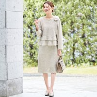 Viola e Viola/カットツイード３点セットアップ/507160748