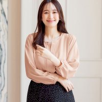Alotta/アロッタ Alotta 【多機能付】メタルパーツ付フロントタックブラウス/507160825