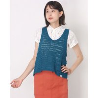 Heal Creek/ヒールクリーク Heal Creek Lザックリニットベスト/507160943