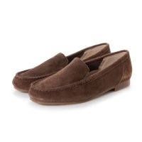 Tomieco/トミエコ Tomieco 【ネット限定】ベロア本革 日本製 抗菌・防臭加工材使用　モカシンフラットシューズ/507161131