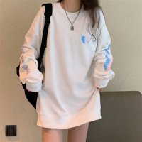 Zoe Jenko/ゾエ ジェンコ Zoe Jenko スリーブPOPプリントトップス 8492/507161164