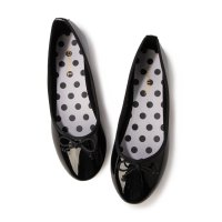 Tomieco/トミエコ Tomieco リボンバレエ 晴雨兼用エナメル素材 ゴム底仕様/507161175