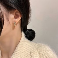 Zoe Jenko/ゾエ ジェンコ Zoe Jenko ストーンフープピアス 9373/507161239