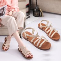 Zoe Jenko/ゾエ ジェンコ Zoe Jenko ストラップフラットサンダル 9417/507161247