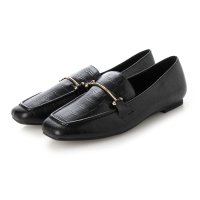 Tomieco/トミエコ Tomieco スクエアモカシンフラットシューズ ゴールド細ビット フワフワ中敷も魅力/507161272