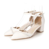 Tomieco/トミエコ Tomieco パール飾り付きセパレートパンプス フリルがオシャレ/507161274