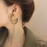 Zoe Jenko/ゾエ ジェンコ Zoe Jenko マーブルフープピアス 9665/507161337