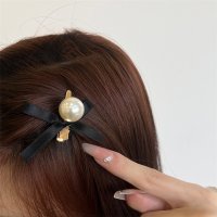 Zoe Jenko/ゾエ ジェンコ Zoe Jenko パールリボンヘアクリップ 9668/507161338