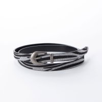 Tomieco/トミエコ Tomieco 【ネット限定】ゼブラ柄起毛素材のデザインベルト　ウエスタンバックル/507161376