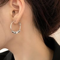 Zoe Jenko/ゾエ ジェンコ Zoe Jenko モチーフフープキャッチレスピアス 10123/507161573