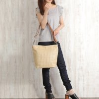Tomieco/トミエコ Tomieco カゴバッグ A4収納 ショルダーバッグ/507161575
