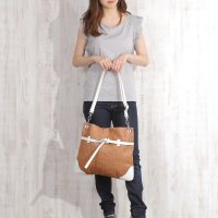 Tomieco/トミエコ Tomieco カゴバッグ PUレザーコンビ/507161583