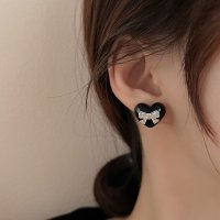 Zoe Jenko/ゾエ ジェンコ Zoe Jenko ハート×リボンモチーフピアス 10149/507161595