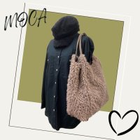 Tomieco/トミエコ Tomieco ボア素材 カジュアルトートバッグ もこもこバッグ/507161612