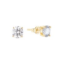 METEOR NEW YORK/ミーティアニューヨーク METEOR NEW YORK 4ct (2ct * 2) 1粒スタッドピアス 『VENUS』【返品不可商品】/507161762