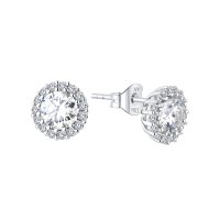 METEOR NEW YORK/ミーティアニューヨーク METEOR NEW YORK 2ct (1ct * 2) ヘイローピアス 『MERCURY』【返品不可商品】/507161763