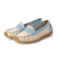 Tomieco/トミエコ Tomieco 本革仕様 カラーコンビモカシン ローファー/507161781