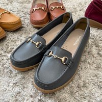 Tomieco/トミエコ Tomieco 本革 ビットモカシン 履きやすさが魅力のウェッジソール/507161829
