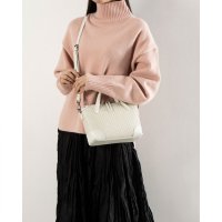 Tomieco/トミエコ Tomieco LEATHER メッシュ素材 デザインバッグ 本革 2wayショルダー/507161840