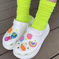 crocs/クロックス crocs CLASSIC CRUSH CLOG/クラシック クラッシュ クロッグ 厚底 軽量 サンダル 207521－001/207521－100/507162019