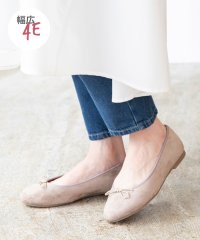 Menue/メヌエ Menue 幅広 4E ラウンドトゥバレエシューズ freely/507162253