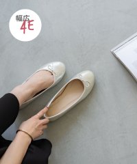 Menue/メヌエ Menue 幅広 4E ラウンドトゥバレエシューズ freely/507162253