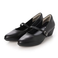 ALKi/アルキ ALKi やわらかシープレザー 甲ベルトパンプス（ヒール：約4cm・やや幅広：3E）/507162969