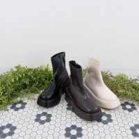 FABBY FABBY./ファビーファビー FABBY FABBY. ストレッチウェッジボリュームブーツ/507163162