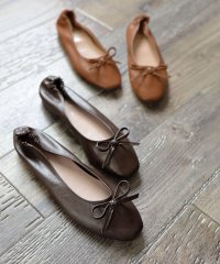 SESTO/セスト SESTO かかとがゴムでバブーシュのように履けるスクエアトゥバレエシューズパンプス/507164495