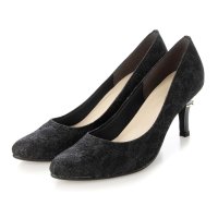 jupery/ジュペリー jupery ラメレース華やかパンプスリボンチャームヒール/507164660