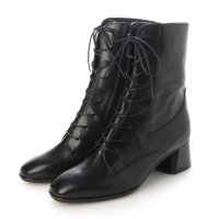 jupery/ジュペリー jupery 5cmヒールレザーレースアップブーツ/507164675