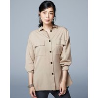 DoCLASSE/ドゥクラッセ DoCLASSE テンセルコットン・CPOシャツジャケット/507164849