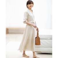 DoCLASSE/ドゥクラッセ DoCLASSE ソフトクロス・カシュクールシャツワンピース/507165062