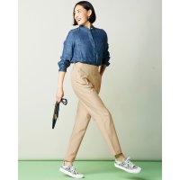 DoCLASSE/ドゥクラッセ DoCLASSE ソフトコットン・タックテーパード/507165155