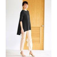 DoCLASSE/ドゥクラッセ DoCLASSE ラウンドフレア／5分袖・ドゥクラッセTシャツ/507165242