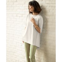 DoCLASSE/ドゥクラッセ DoCLASSE ラウンドフレア／5分袖・ドゥクラッセTシャツ/507165242