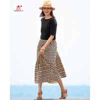 DoCLASSE/ドゥクラッセ DoCLASSE 異素材コンボ・ワンピース／5分袖/507165430