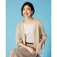DoCLASSE/ドゥクラッセ DoCLASSE イタリア糸・ボレロカーディガン/507165498
