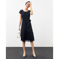 DoCLASSE/ドゥクラッセ DoCLASSE レースディテールニット・ワンピース/507165555