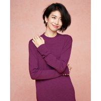 DoCLASSE/ドゥクラッセ DoCLASSE シルクフィール・袖ボタンハイネック/507165879