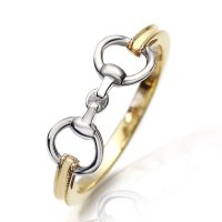 EQULIBERTA/エクリベルタ EQULIBERTA シルバー×10K ビットモチーフリング/507166507