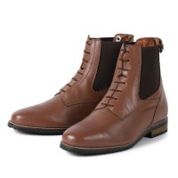 EQULIBERTA/エクリベルタ EQULIBERTA バックファスナー 編み上げ 本革 ショートブーツ/507166540