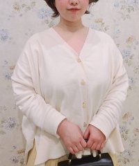 an another angelus/【an another angelus】 ローズ釦ポンチョ風ニットカーディガン (フィント F i.n.t)/507167536