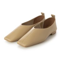 Daniella&GEMMA/ダニエラアンドジェマ Daniella & GEMMA ワイドスクエアトゥステッチフラットシューズ/507167545