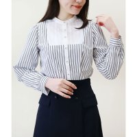 F.i.n.t/フィント F i.n.t ヨーク切替ストライプシャツ【洗える】/507167664