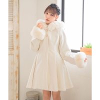ROJITA/ロジータ ROJITA バックリボンフーディーコート/507167686